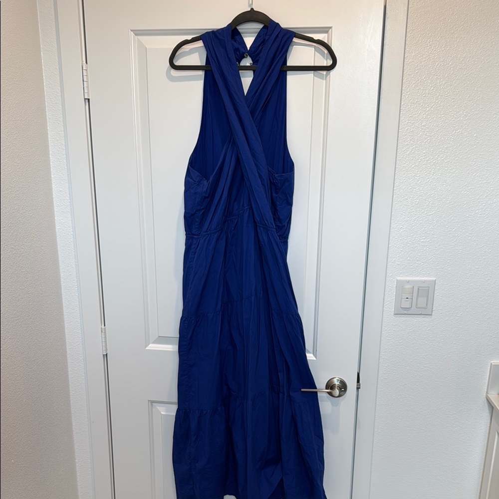 Cotton twist top Blue Women's Dress
